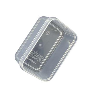 China High Quality Food Fresh-keeping Box Sealed Transparent Storage Refrigerator Crisper Box for sale