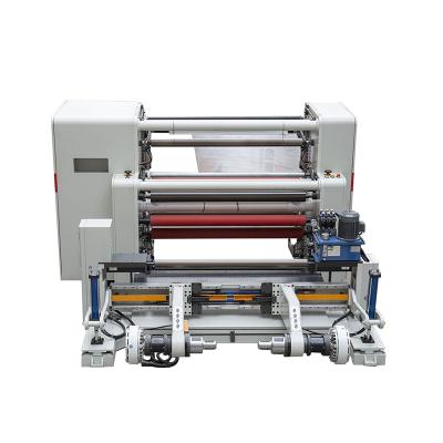 China New Food List High Productivity Sliding Shaft Opp Adhesive Tape Slitting Machine for sale