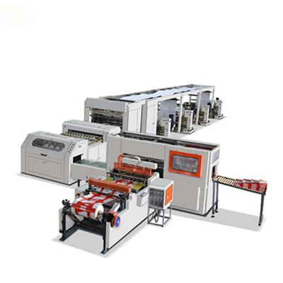 China Fully Automatic Hotels Office Copy Paper Sheets Cutting and Ream Packaging Machine Production Line Best Price Supplier in China for sale