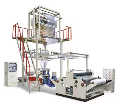 China Film Heat Shrink PE Film Blowing Machine Make Shrink Films To Pack Bottles for sale