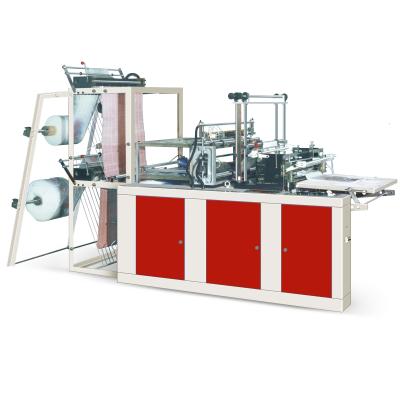 China Supermarket Plastic Bag Making Machine For Making Flat Opening Bag for sale