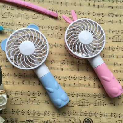 China Mini USB Summer Cooling Air Cooling Cute Rechargeable Handheld Fan Portable Silent Industrial Fan for sale