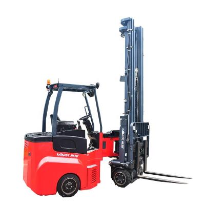 중국 China manufacturer MiMA 2ton 2000kg 4400lbs electric VNA articulated forklift for warehouse 판매용