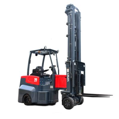 中国 Chinese Brand MIMA Full Ac System Lithium Battery Articulated 2Ton Pick Up Electric Forklift Hot Sale 販売のため