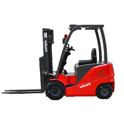 中国 China MiMA Electric forklift 2.5T 3-6M with side shifter hydraulic brake rubber tire Shimadzu hydraulic component AC motor 販売のため