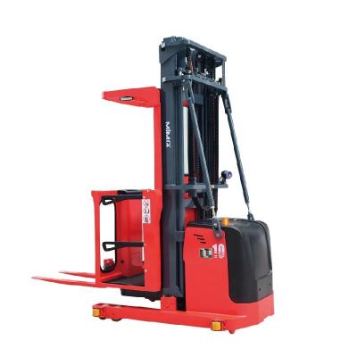 China High level Electric MiMA 1ton capacity electric pick up truck platform stacker 6000mm height Hot Sale for sale