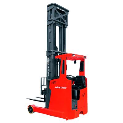 China Chinese MIMA fell AC systems 3000kg load Electric Seated Reach Truck for duplex mast en venta