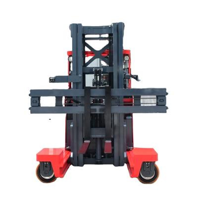 Cina Hot Sale Full Ac System Electric Reach Truck 4 directional Side Loader Reach Forklift Trucks forklift in vendita