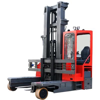 China Stable lifting and descending China supplier multi-direction forklift with Side travel and in-situ turning function zu verkaufen