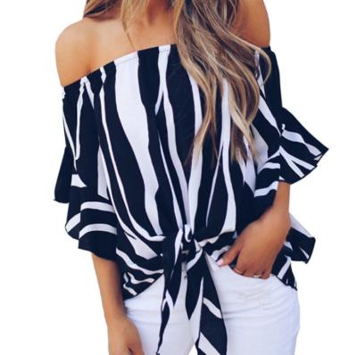 China Women Blouses&tops 2020 New Fashion Summer Fashion Ladies Tops Blouses & Blouses Tops for sale