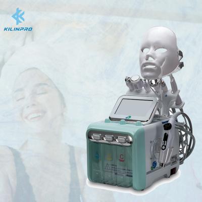 China Exfoliators 8 in 1 Hydra Dermabrasion Skin Spa Machine Skin Rejuvenation Water Facial Oxygen for sale