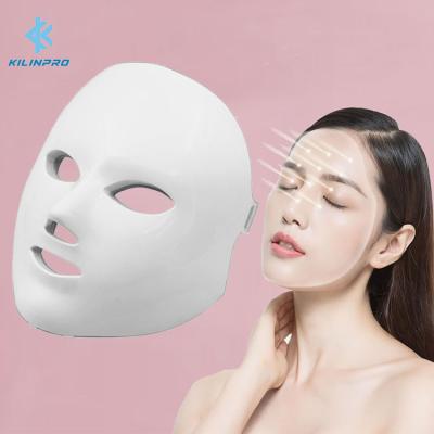 China High Quality Wrinkle Removal Skin Rejuvenation Skin Care 7 Color LED Face Mask Skin Care 7 Dye Removal OEM Face Mask Led Mask Magic for sale