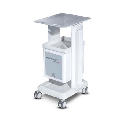 China Modern Beauty Salon Carts Display Racks Iron Trolley Stand For Cavitation RF Beauty Slim Machine Assembled Easy To Push Trolley Cart for sale