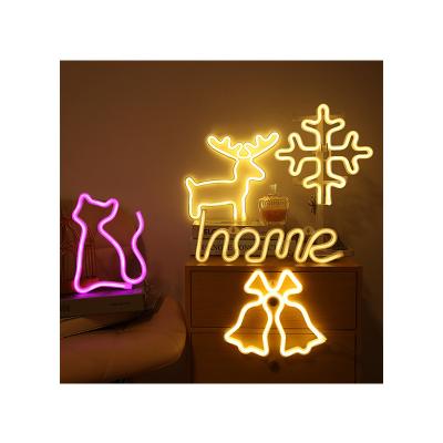 China Decoration Lights Led Colorful Neon Lamp Wall Hanging Neon Sign For Room Home Party Wedding Decoration Gift Neon Lamp for sale