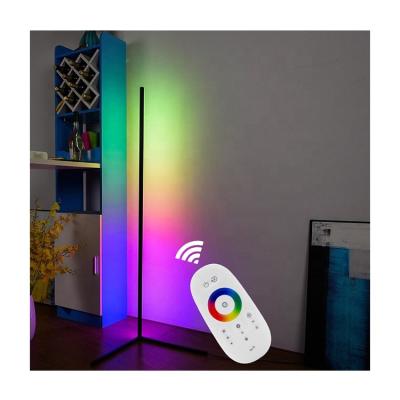 China Modern New Style Modern Remote Control Adjustable Folding Led Corner Floor Lamp for sale