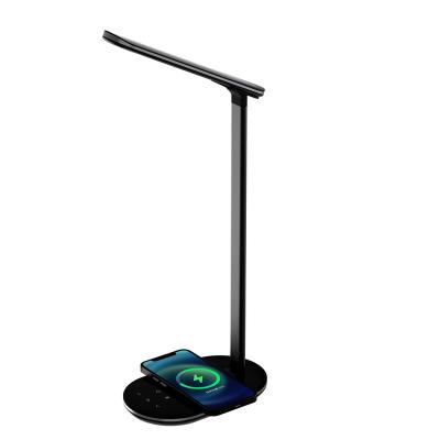 China Mobile Phone  Charger and table lamp charger & adapter g shaped wireless charger led lamp led desk lamp with wireless charger for sale