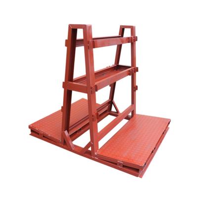 China Other Hot Selling Good Quality A Frame Series Steel Red A-Frame For U-Pack For Slab Storage for sale