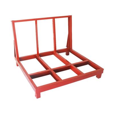 China / Durable Using Customized Low Price Red Steel Stable Home Storage Rack For Cut-to-Sizes for sale