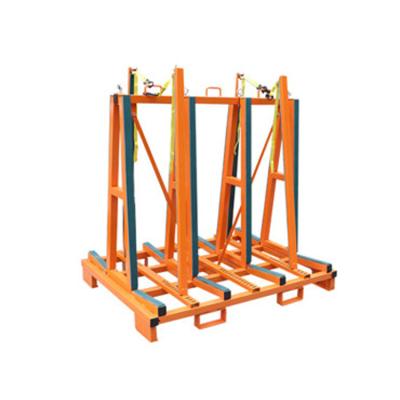 China Other Manufacturer Customized Granite Stone Professional Slab Double Sided One Stop-One Frame Carrying Rack for sale