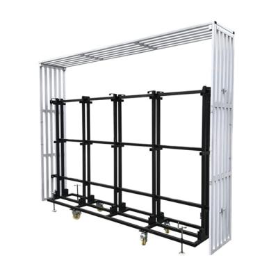 China High quality durable using various slab display rack with casters for 340*55*250 cm slab for sale