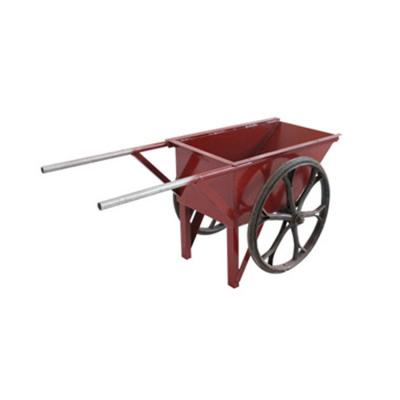 China Construction Material Shops Red Steel Material Handling Equipment Transfer Safety Multi-height Selection Trolley Customized / Customized for sale