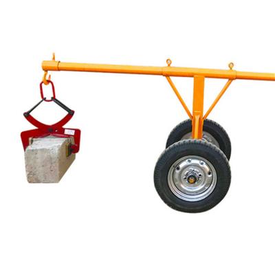 China Building Material Stores Roadside Stone Fixture Transfer Safety Trolley High End New Listing Trolley-B Orange / Customized Material Handling Equipment for sale