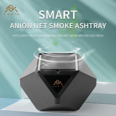 China Factory direct sales durable creative with cover rechargeable household smokeless ashtray for sale