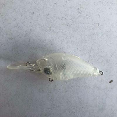 China ABS Plastic Crank Bait Deep Floating Unpainted Long Lip Fishing Lure Custom Colors 85mm 12g H012-85 for sale