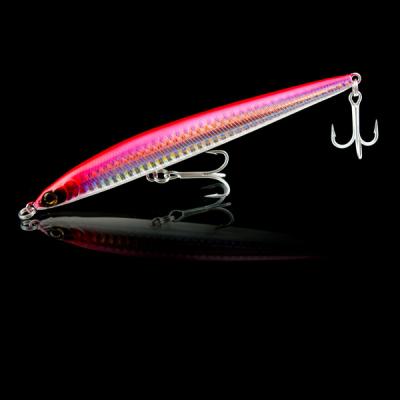 China ABS Deep Diving Pencil Lure Sinking Fishing Lure Good Action Vivid Groundbaits 12.5cm 20.5g H054-125 for sale