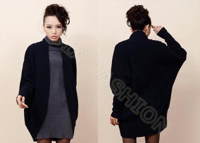 China Wool Ladies Poncho Sweater Long Sleeve for sale