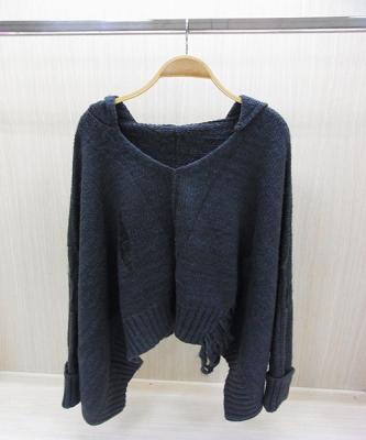 China Hooded Top Knit Womens Turtleneck Sweaters Pullover Thin Knitwear for sale