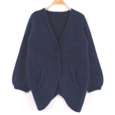 Cina L'indennità femminile dell'inverno tricotta il cardigan che il cappotto lungo di Raccon della manica Outwear in vendita