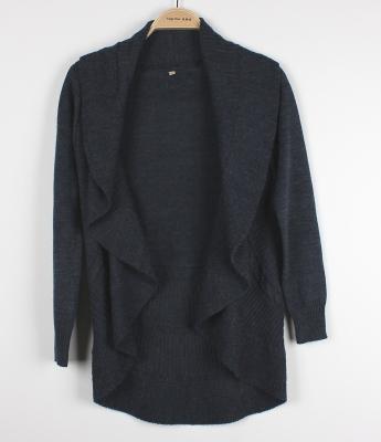 Chine Les gros pulls des femmes d'Elegent sans cardigan de laine tricoté par bouton à vendre