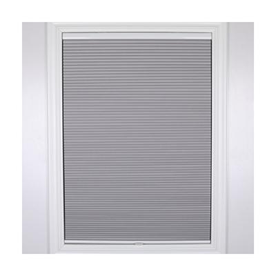 China Cheaper High Quality Semi Blackout Honeycomb Motorized Louver Shades Nonwoven for sale