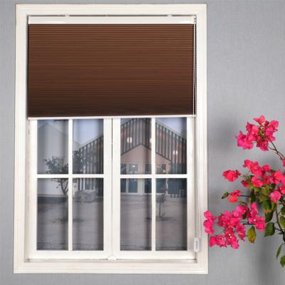 China Modern Minimalist Office Blind Home Double Honeycomb Plant Auto Remote Control Cellular Blinds For Window for sale