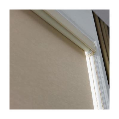 China Hot Selling High Quality Fabric For Curtain Blackout Roll Shade 100% Fabrics Colored Foam Covering 15642 for sale