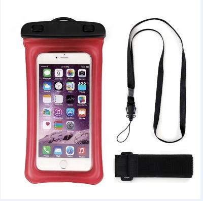 China Waterproof Waterproof Phone Case Pouch Transparent Phone Dry Bag For Universal For All Models for sale