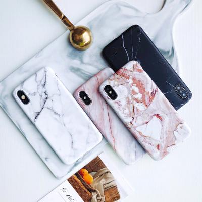 China Anti-fall Phone Accessories Granite Silicone Phone Case Marble Soft Skin Cover For iPhone 5 6 XS 11 Max Pro Free Shipping for sale