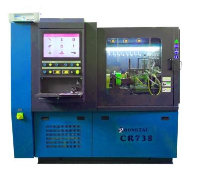 China Easy operation Taian Dongtai common rail pump and cr738 injector test bench for testing c7 c9 c-9 3126 for sale