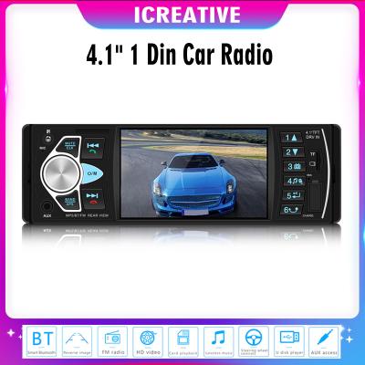 China 4022D Inch 4.1 Din Car Radio Bluetooth Car Radio Support Rear View Camera USB Auto Audio Stereo Steering Wheel Remote Control 4.1 Din for sale