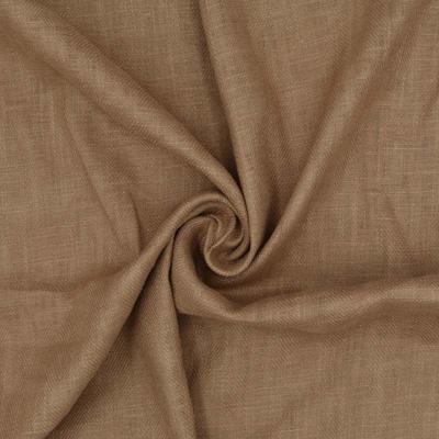 China Moisture-Absorbent Manufacturers Wholesale Home Textile Spring Autumn Heavyweight Women Men Coat Pure Cotton Blend Linen Fabric For Cloth for sale