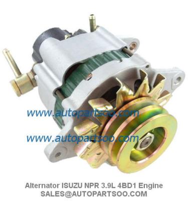 China 2912760000 8970237331 Alternator NPR Models Isuzu 3.9L - 4BD1 Engine Alternador for sale