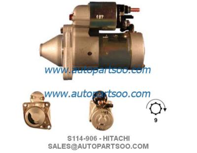 China S114-905 S114-906 - HITACHI Starter Motor 12V 1KW 9T MOTORES DE ARRANQUE for sale