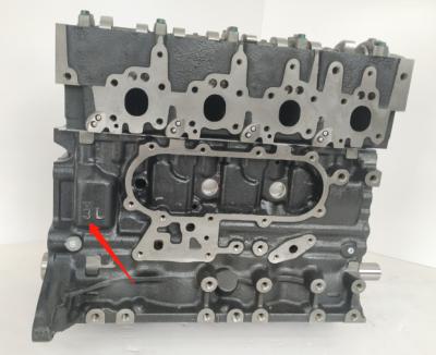 China 3L Japanese Car Engine Parts Long Block Steel ISO9001 For Toyota for sale