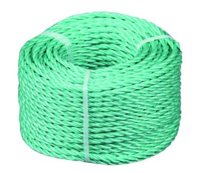 China Good Quality PP 3 Strand Twisted Polypropylene Rope / Danline Rope In Spool / Reel Packing for sale