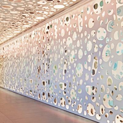 China High Quality Europe Stainless Steel Laser Cut Panel Metal Outside Divider for sale