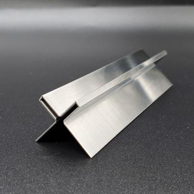 China Modern Lightweight Luxury X Shape Stainlesz Trim Metal Steel Joint Panels For Ceramic Edge Protection for sale