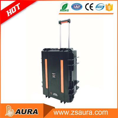 China AURA AI-5-3316F DJ Crushproof cheap plastic storage boxes equipment case ip67 hard waterproof shockproof plastic trunk box for sale