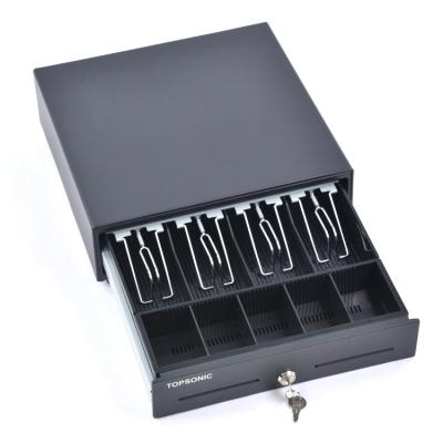 China Metal Automatic Trigger Clamshell Mini Pos Smart Small Electronic Cash Drawer N/A for sale