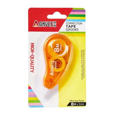 China Error Revision In School Or Office Customized Correction Tape OEM Brand Correction Roller High Quality Correction Tape For Office And School for sale